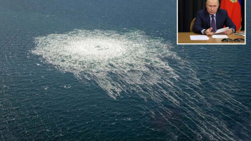 Fears Putin could strike Europe’s key infrastructure using ‘deep-sea sabotage’ after Nord Stream rocked by explosions