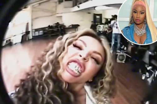 Jesy Nelson gives fans a first listen of Nicki Minaj on her debut single Boyz