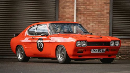 Legendary Ford Capri 3000GT complete with racing bucket seats to hit auction… it can be yours for a bargain price