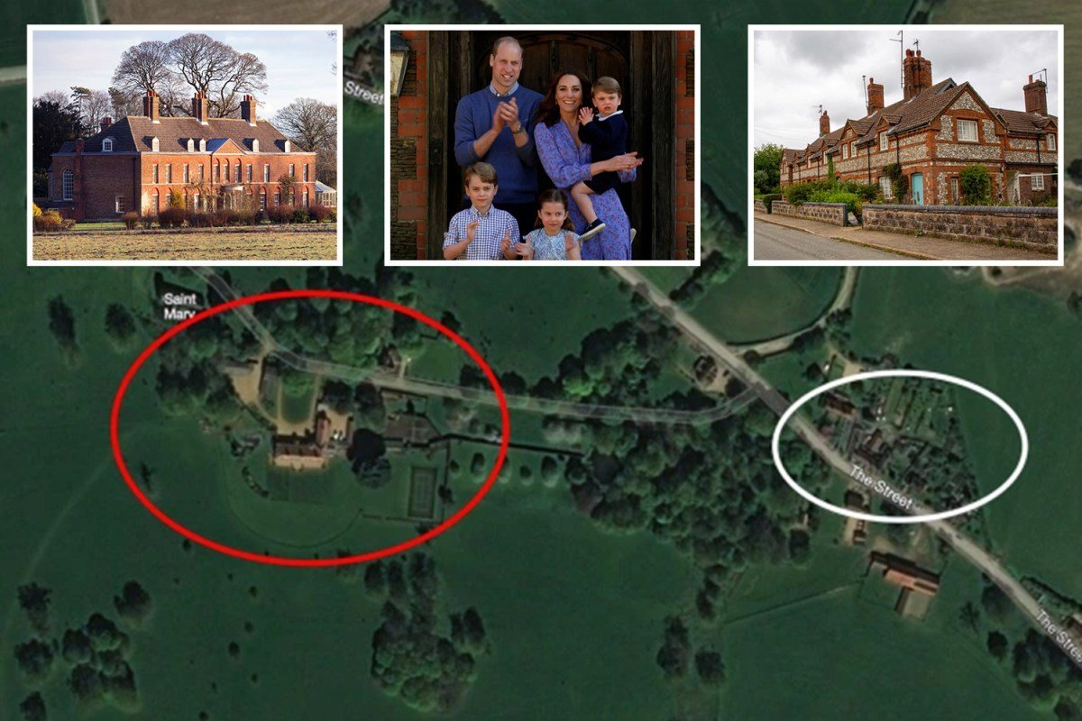 How you can live next door to Kate Middleton and Prince William