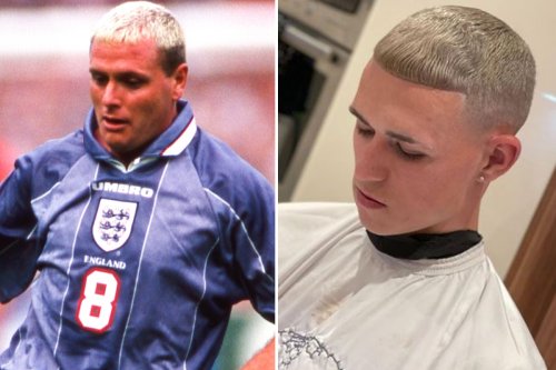 Phil Foden Pays Tribute To England Icon Paul Gascoigne With Striking New Haircut Ahead Of Euro 2020 Campaign Flipboard