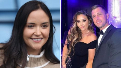 Jacqueline Jossa supports Dan Osborne at charity football match after split and ‘make or break’ holiday