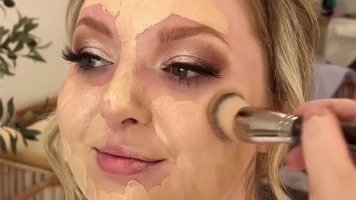 I’m a make-up artist, a bride asked me to make her into a different person so I did – but everyone said the same thing