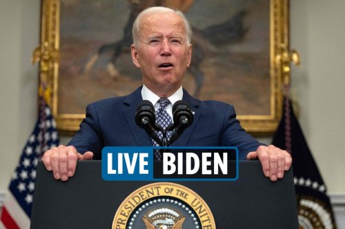Biden speaking at White House today as approval rating 'sinks to new low'