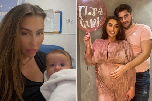 Lauren Goodger reveals why she's weaning baby Larose at four months old