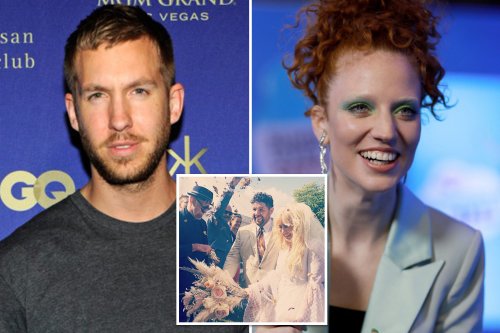 Jess Glynne and Calvin Harris attend ‘out of control’ booze-fuelled rave to celebrate John Newman’s brother James’ wedding