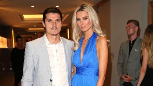 Meet Man Utd transfer target Sabitzer’s partner Katja, the TV reality show beauty who is 9 years older than Bayern star