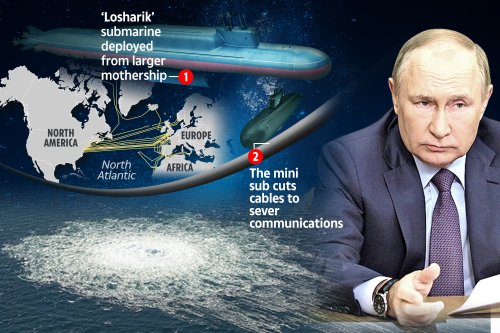 Chilling secret reason behind ‘gangster’ Putin’s attack on gas pipeline that could see West’s internet COLLAPSE