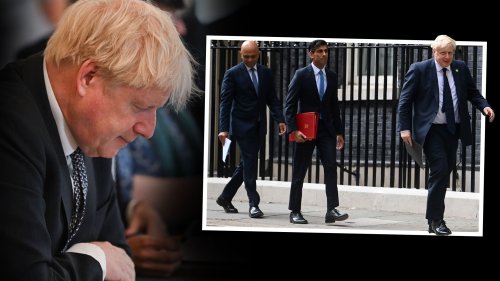 Boris Johnson clings on to power as Rishi Sunak and Sajid Javid resign and lay into his leadership in savage letters