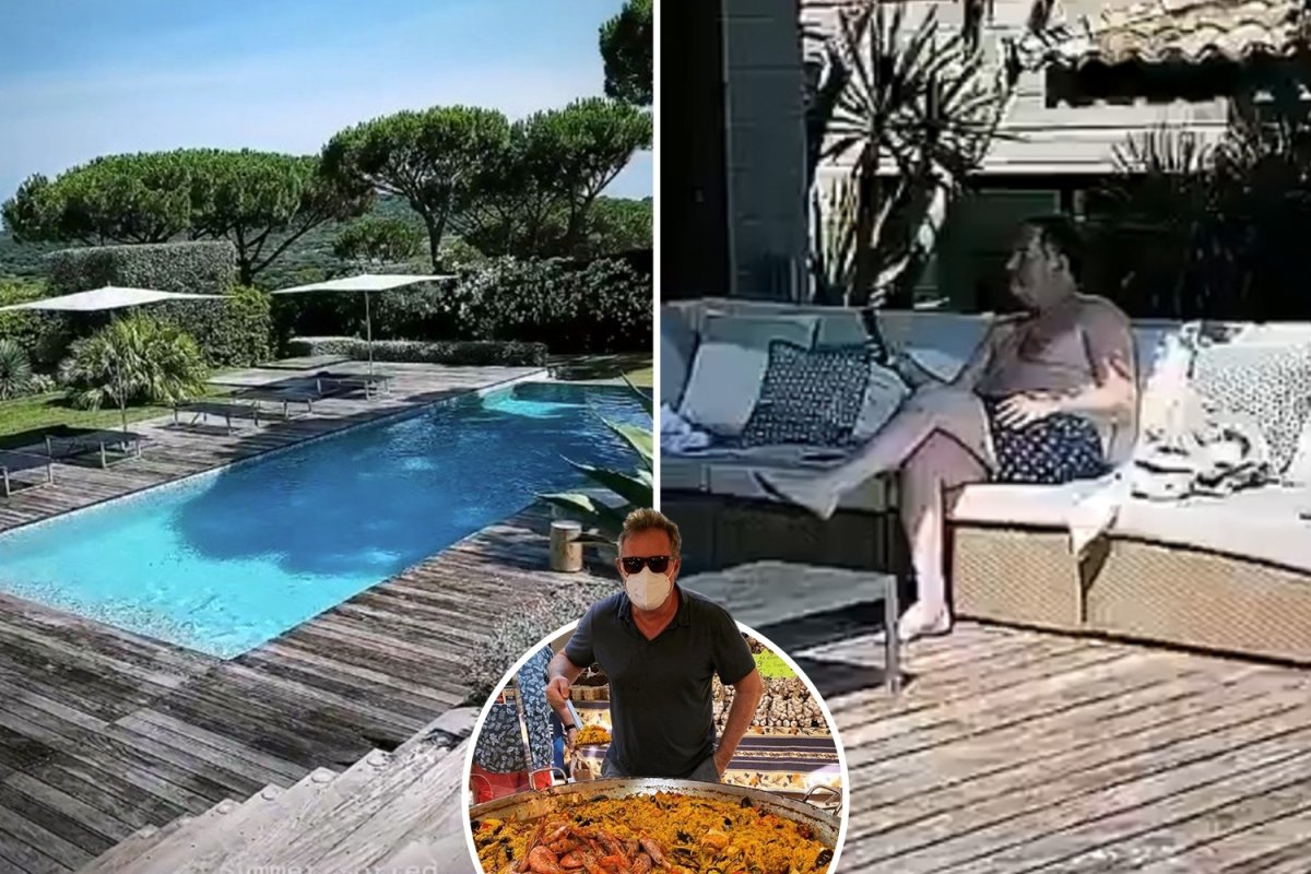 Inside Piers Morgan’s Saint Tropez holiday retreat as he relaxes topless in the sun
