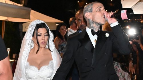 Kourtney’s vulgar wedding was the flashiest, trashiest Kardashian moment ever