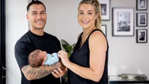 Gemma Atkinson shows off her ‘real body’ nine weeks after giving birth