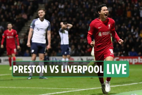 Preston vs Liverpool LIVE: Follow all the latest from EFL Cup clash