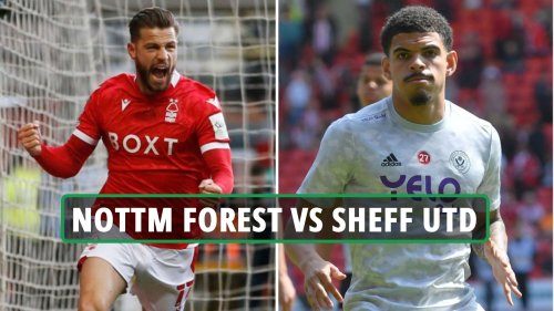 Nottingham Forest vs Sheffield Utd: TV channel, live stream, kick-off time, team news for Championship playoff semi
