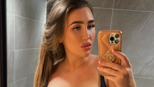 Lauren Goodger flaunts curves as she strips to swimsuit after leaving Mark Wright ‘fuming’ over Towie return