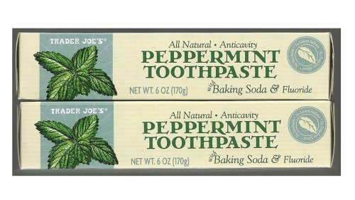 I tried Trader Joe’s All Natural Anticavity Peppermint Toothpaste – it’s made of natural products but tastes DISGUSTING