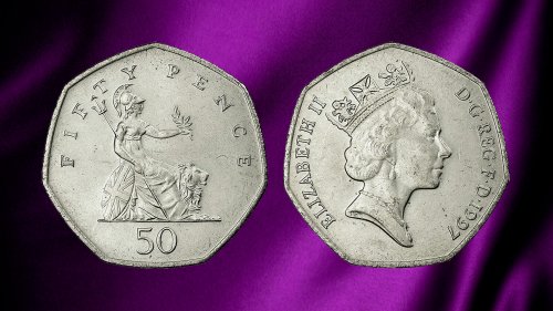 1997 50p coin: how much is it worth?