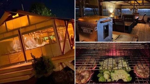 Inside David Beckham’s luxury £50k outdoor kitchen with BBQ as he gives a tour