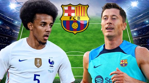 How Barcelona could line up with new-look XI including Lewandowski after 'hijacking Chelsea's Jules Kounde transfer'