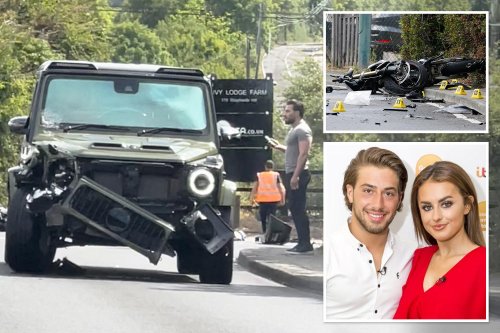 Love Island star Kem Cetinay in ‘head-on crash’ with his Mercedes G Wagon that killed young dad, 28, inquest hears