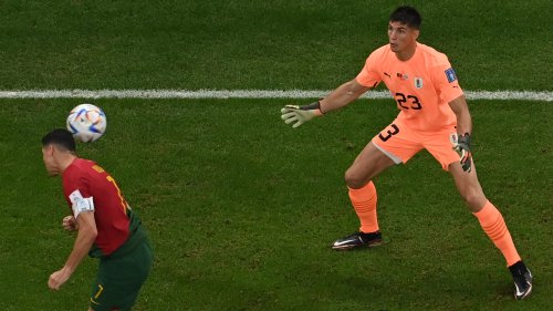 Fans all say the same thing as images appear to prove Cristiano Ronaldo DID touch ball for Portugal goal against Uruguay
