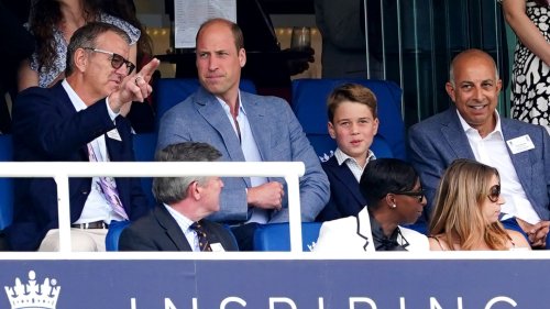 Prince George joins dad William to watch second Ashes test at Lord’s ...