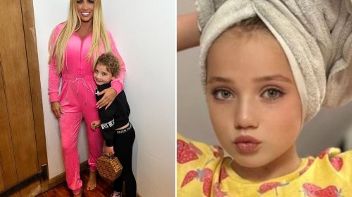 Katie Price Mum Shamed After Sharing Picture Of Daughter Bunny 8 Wearing Makeup Flipboard