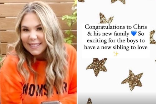 Teen Mom Kailyn congratulates ex Chris on his ‘new family & sibling to our sons’