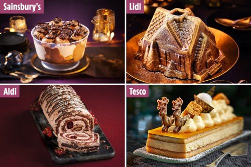 Best supermarket Christmas desserts including tiramichoux and a passionfruit sleigh cheesecake – prices start from £4.50