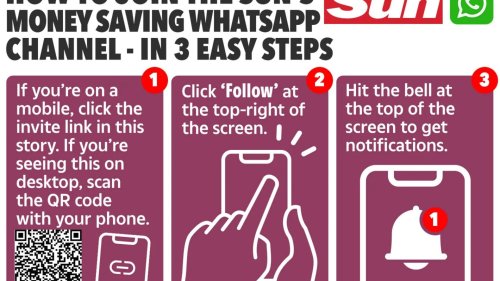 How to join The Sun’s brilliant new Money Saving WhatsApp channel in three easy steps
