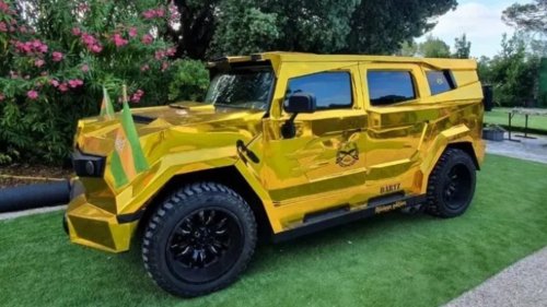 Inside the £900k gold-plated SUV with gun and cigar storage – but its seats are no longer covered in whale foreskin