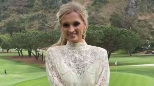 Bride goes viral for transforming her mum’s wedding dress into a