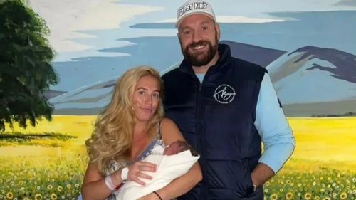 Paris and Tyson Fury fans convinced they’ve worked out baby name after couple unveil first snap of newborn son