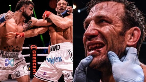 Ex-UFC Champion Luke Rockhold Quits In Brutal Bare-knuckle Fight With ...