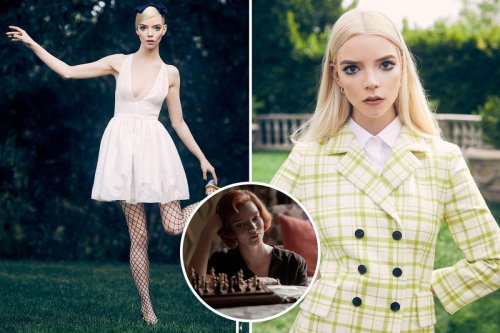 The Queen's Gambit's Anya Taylor-Joy shows off her sophisticated style as she models for Elle