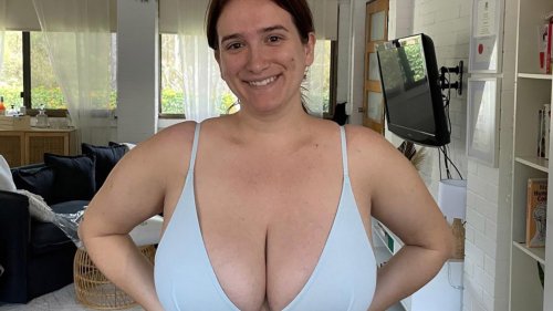 I was plagued by my 38H boobs – they were so big I couldn’t even WALK properly