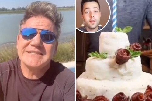 Gordon Ramsay disgusted as fan makes steak cake using mash potato
