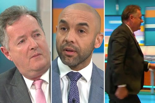Piers Morgan denies storming off GMB was a stunt admitting ‘family tension’ after Meghan Markle row with Alex Beresford
