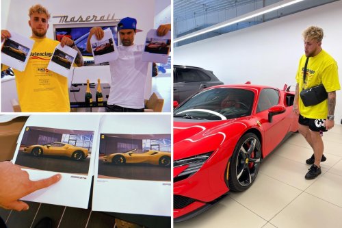 Jake Paul customises a £400,000-plus Ferrari SF90 Spider as boxer rakes in cash