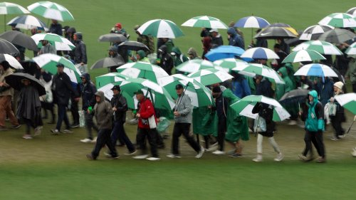 Masters ABANDONED Due To inclement Weather Conditions As Stars soaked Like A Family At Splash 
