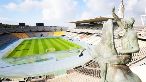Inside Barcelona’s Olympic Stadium, their new home that lay forgotten for years and where England flop scored only goal