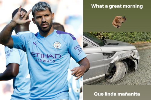 Sergio Aguero fit to face Crystal Palace after Man City star crashed his car on way to training