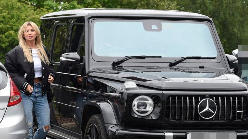 Christine McGuinness shows off new £115k G Wagon on day out in Cheshire