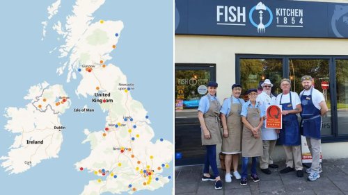 Britain’s best takeaways revealed in incredible interactive map – do you live near one of the UK’s best fast food spots?