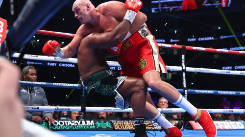 Tyson Fury vs Derek Chisora 3 LIVE RESULT: Fury has X-rated clash with Usyk AND Joe Joyce after brutal bout – reaction