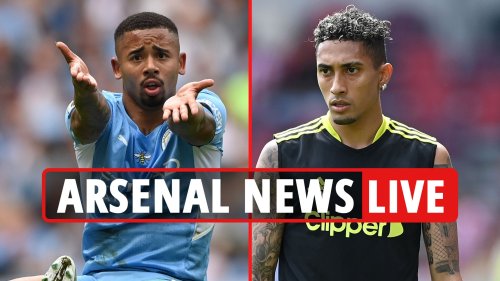 Gabriel Jesus to Arsenal LATEST with £45m transfer ‘AGREED’, Raphinha advanced talks, Lisandro Martinez bid – latest