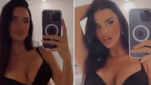 World Cup’s ‘hottest fan’ Ivana Knoll stuns fans with latest upload as she shares video of her dancing in black lingerie