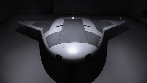 Eerie video as Northrop Grumman reveals huge ‘manta ray’ drones that can enter enemy water undetected from miles below