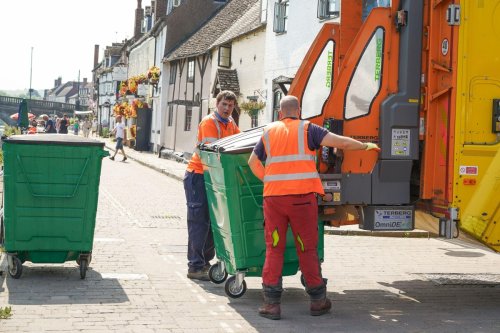 Bin lorry drivers offered £3k bonuses to clear rubbish backlog as workers exempt