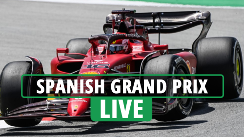 F1 Spanish Grand Prix practice LIVE RESULTS: Updates as Leclerc quickest at FP1, Verstappen third and Hamilton SIXTH